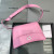 Balenciaga Downtown Small Shoulder Bag In Pink, For Women, Women’s Bags 11.8in/30cm 67135329S1Y5906