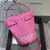 Balenciaga Le Cagole Medium Bucket Bag In Pink, For Women, Women’s Bags 7in/18cm