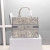 1:1 Replica Christian Dior Medium Dior Book Tote Gray, For Women, Women’s Handbags 14in/36cm CD M1296ZTDT_M932