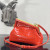 1:1 Replica Fendi First Small Orange Crocodile Bag For Woman 26cm/10in