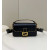 1:1 Replica Fendi Mon Baguette Medium Black Bag For Woman 28cm/11in