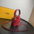 1:1 Replica Fendi Mon Tresor Red Mini Bag For Woman 18cm/7in