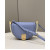 1:1 Replica Fendi Moonlight Saddle Blue Bag For Woman 19cm/7.5in