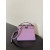 1:1 Replica Fendi Peekaboo ISeeU Petite Light Purple Small Bag For Woman 20cm/8in