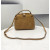 1:1 Replica Fendi Peekaboo Mini Light Brown Braided Bag For Woman 18cm/7in