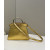 1:1 Replica Fendi Peekaboo Small Gold Bag For Woman 27cm/11in