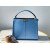 1:1 Replica Fendi Peekaboo X-Lite Tote Medium Blue Bag For Woman 30cm/12in