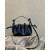 1:1 Replica Fendi Pomodorino Black Mini Bag For Woman 17cm/6.5in