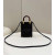 1:1 Replica Fendi Sunshine Shopper Black Mini Bag For Woman 13cm/5in