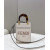 1:1 Replica Fendi Sunshine Shopper White Mini Bag For Woman 13cm/5in
