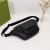 1:1 Replica Gucci Embossed Belt Bag Black For Men 11in/28cm 645093 1W3CN 1000
