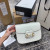 1:1 Replica Gucci Horsebit 1955 Shoulder Bag White For Women 9.8in/25cm GG ‎602204 1DB0G 9022