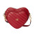 1:1 Replica Gucci Interlocking G Mini Heart Shoulder Bag Red/White/Black For Women 20cm / 7.9in 751628 AACCL 6433