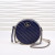 1:1 Replica Gucci Marmont Mini Round Shoulder Bag Blue For Women 7in/18cm GG