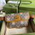1:1 Replica Gucci Ophidia Belt Bag Beige And Orange GG Supreme Canvas For Women  8.7in/22cm GG  ‎