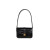 Lady Flap Small Shoulder Bag In Black/ White For Women 8.5in/22cm