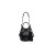 Le Cagole Small Bucket Bag In Black/Dark Blue/Sliver Tone For Women 11.8in/30 cm 7024321VG9Y1000