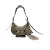 Le Cagole XS Shoulder Bag Bb Monogram Coated Canvas In Beige For Women 10.2 in/26 cm