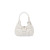 Moon Padded Nappa Bag In White/Yellow/Brown For Women 8.8in / 22.5cm 1BA381_2DYI_F0009_V_OOM