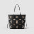 1:1 Replica Louis Vuitton LV Neverfull MM Monogram Empreinte Leather Black Luxury Bag For Women M58907 – 31cm/ 12.2in