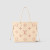 1:1 Replica Louis Vuitton LV Neverfull MM Monogram Empreinte Leather Creme Luxury Bag For Women M21579 – 31cm/ 12.2in