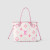 1:1 Replica Louis Vuitton LV Neverfull MM Other Monogram Canvas Pink Luxury Bag For Women M22980 – 31cm/ 12.2in