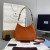 Prada Cleo Brushed Shoulder Bag Orange For Women, Women’s Bags 11.8in/30cm