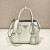 Prada Double Saffiano Mini Bag White For Women, Women’s Bags 9.8in/25cm 1BG443_2A4A_F0G3Z_V_XOO