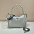 Prada Large Handbag Grey For Women, Women’s Bags 9in/23cm