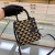 Prada Symbole Jacquard Fabric Micro Bag Black/Beige For Women, Women’s Bags 7.5in/19cm 1BA355_2FKL_F0Y30_V_OOO