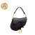 1:1 Replica Christian Dior Saddle Bag Black Grained For Women 10in/25cm CD M0446CBAA_M900