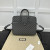 1:1 Replica Ophidia Medium GG Briefcase Dark grey Exclusive For Men 792116 FACJT 1244