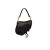 1:1 Replica Saddle Bag With Strap Black Smooth For Women M0455CWGC_M900 10in/25.4cm