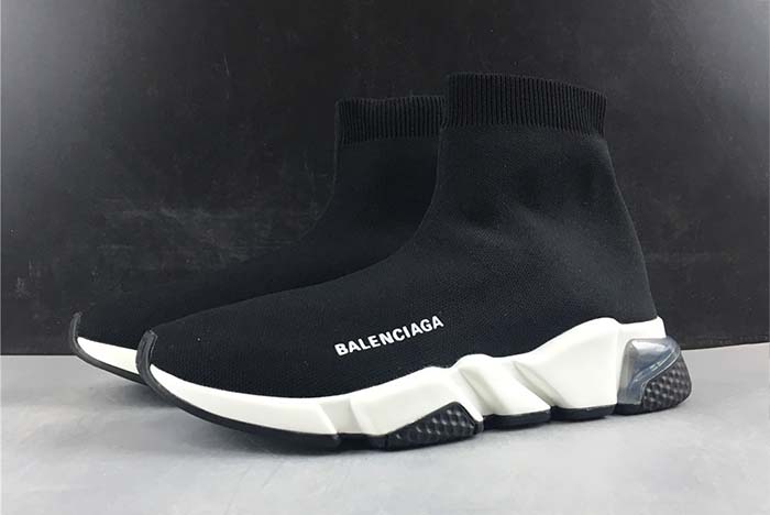 BALENCIAGA SPEED HIGH BLACK W07U0-1000