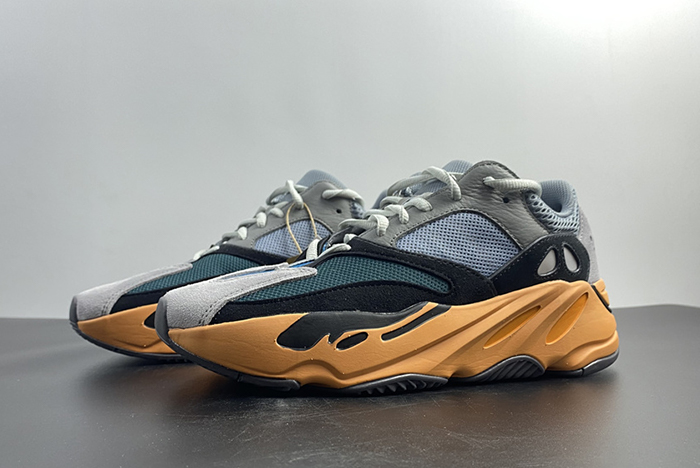 Adidas Yeezy Boost 700 V2 Sun Wash Orange Black - GW0296