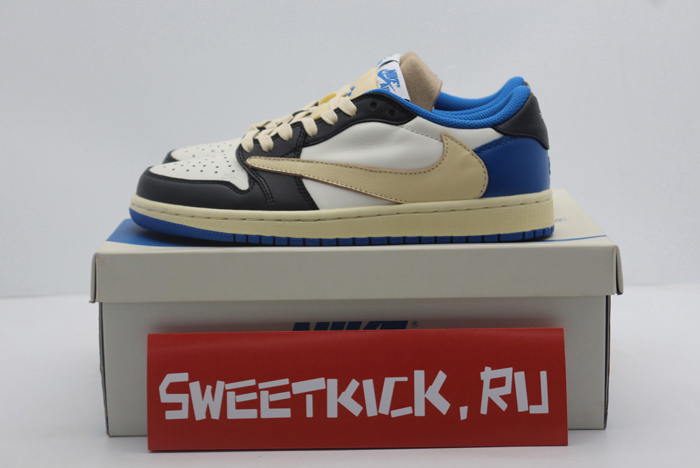 Travis Scott X Fragment X Air Jordan 1 Low-DM7866-140