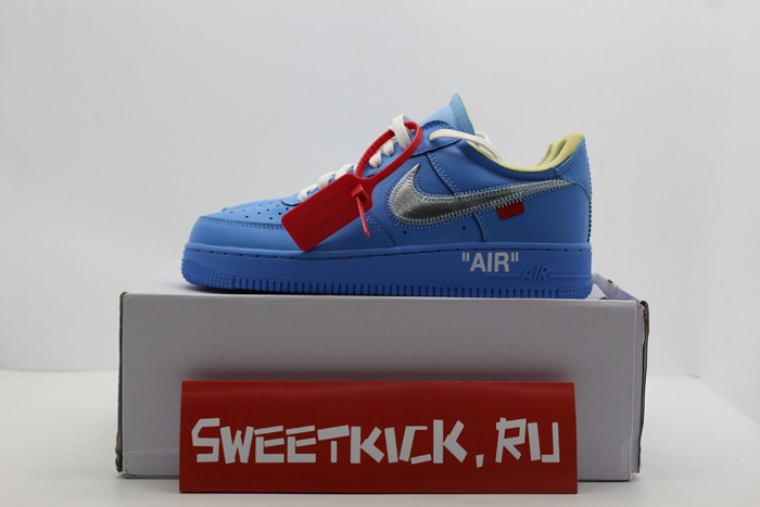 OFF-WHITE NIKE AIR FORCE 1 MCA BLUE CI1173-400