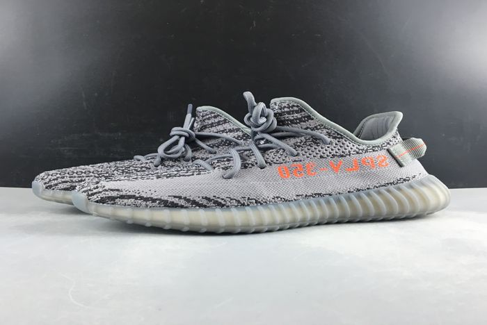 adidas Yeezy Boost 350 V2 Beluga 2.0 Grey Bold Orange AH2203