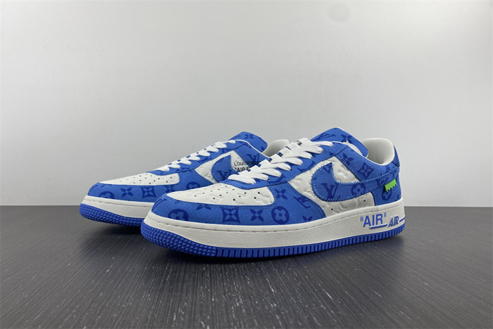 Nk Air Force 1-LOUIS VUITTON blue
