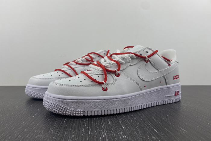 NIKE Air Force 1 x Supreme AF1  CU9225 100