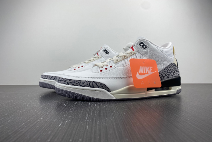 Air Jordan 3 White Cement Reimagined Shoes 2023 DN3707-100