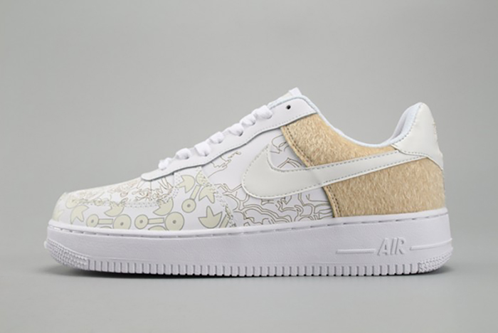 NIKE AIR FORCE 1’07 LV8 SUEDE WHITE A09281-100
