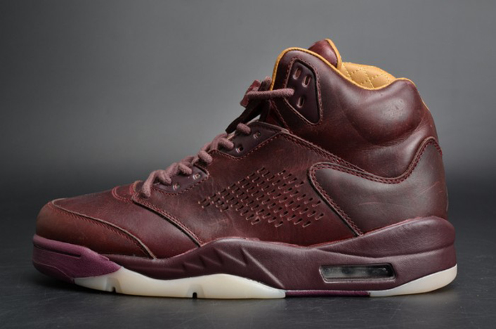 Air Jordan 5 Premium "Bordeaux"  mens 881432-612