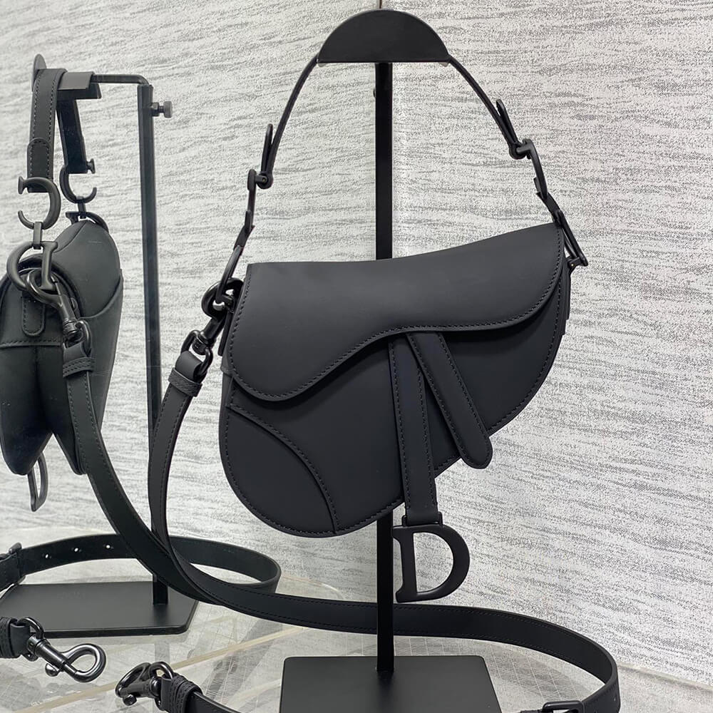 Dior Mini Saddle Bag with Strap (high-end grade) - Image 2