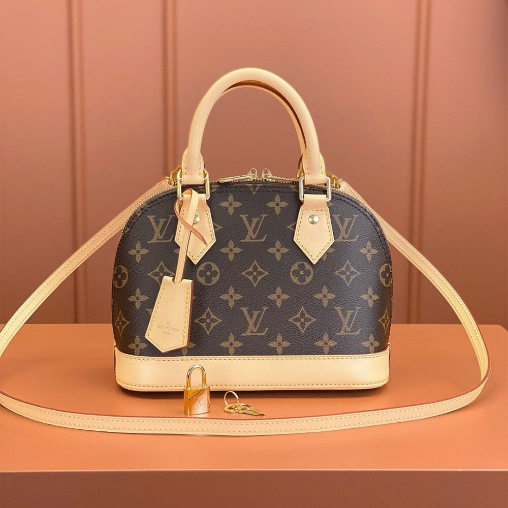 Gold Louis Vuitton ALMA BB - Image 2
