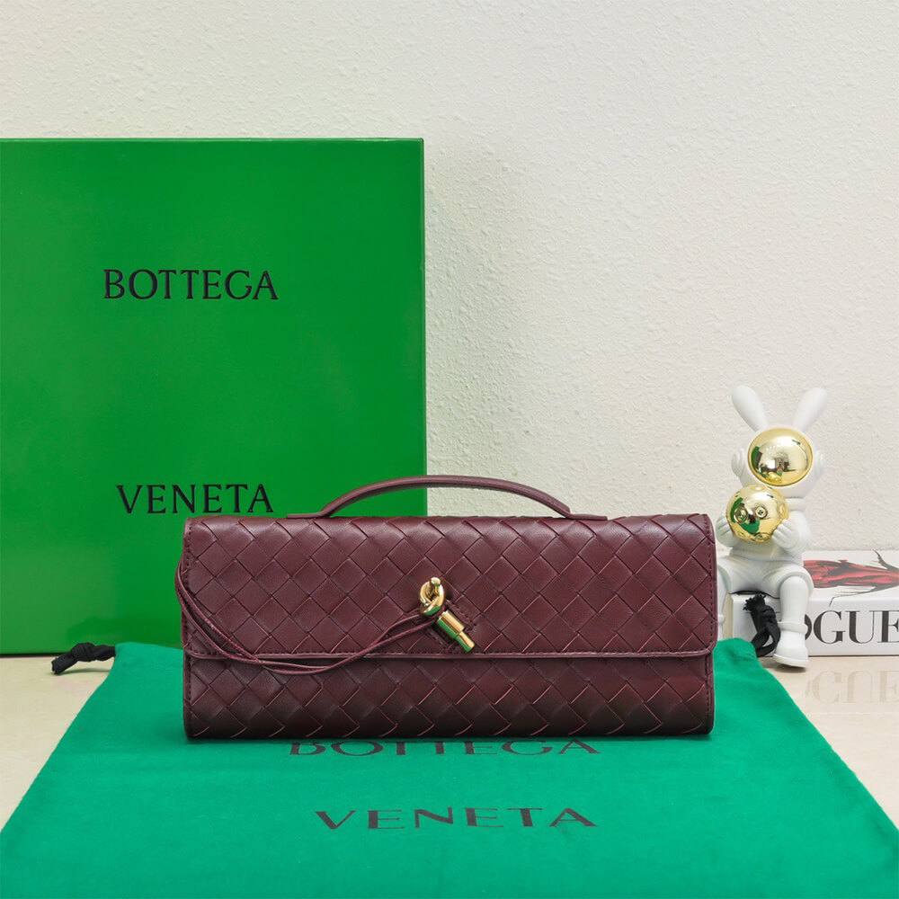 Barolo Bottega Veneta Andiamo Clutch (HIGH-END GRADE) - Image 2