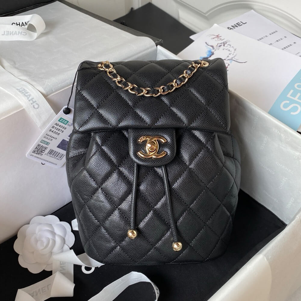 Black CHANEL BACKPACK (high-end grade) - Image 2