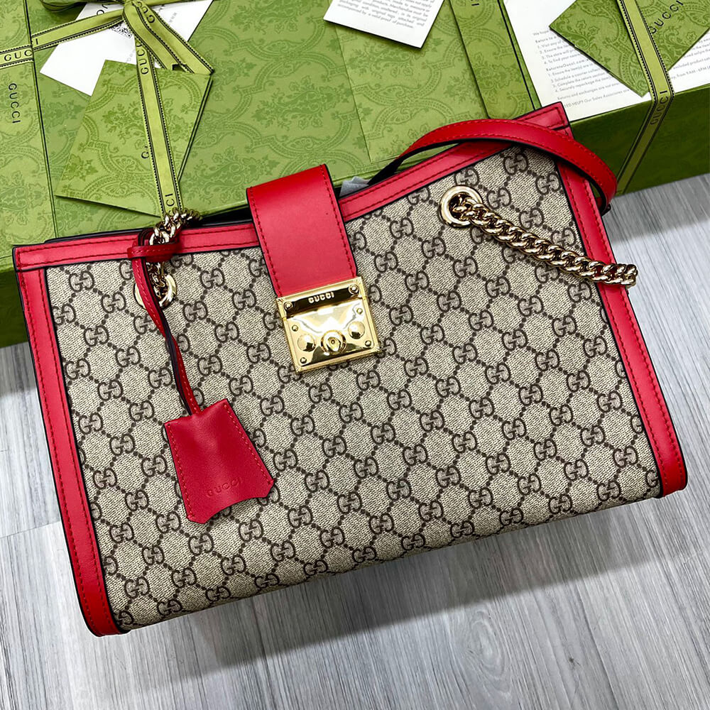 Padlock medium GG shoulder bag - Image 2