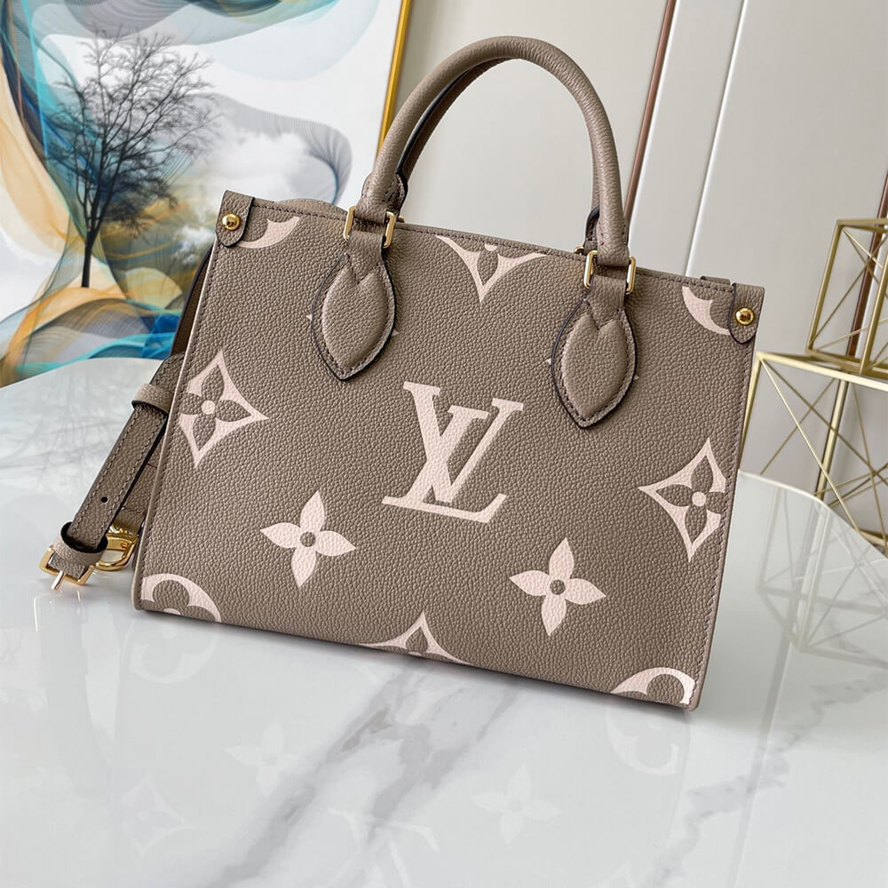 Tourterelle Beige LV OnTheGo PM - Image 2
