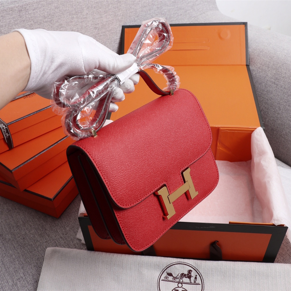 Red Hermes Constance 19 (high-end grade) - Image 3